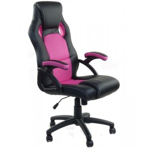 Scaun gaming XRace Negru-Roz